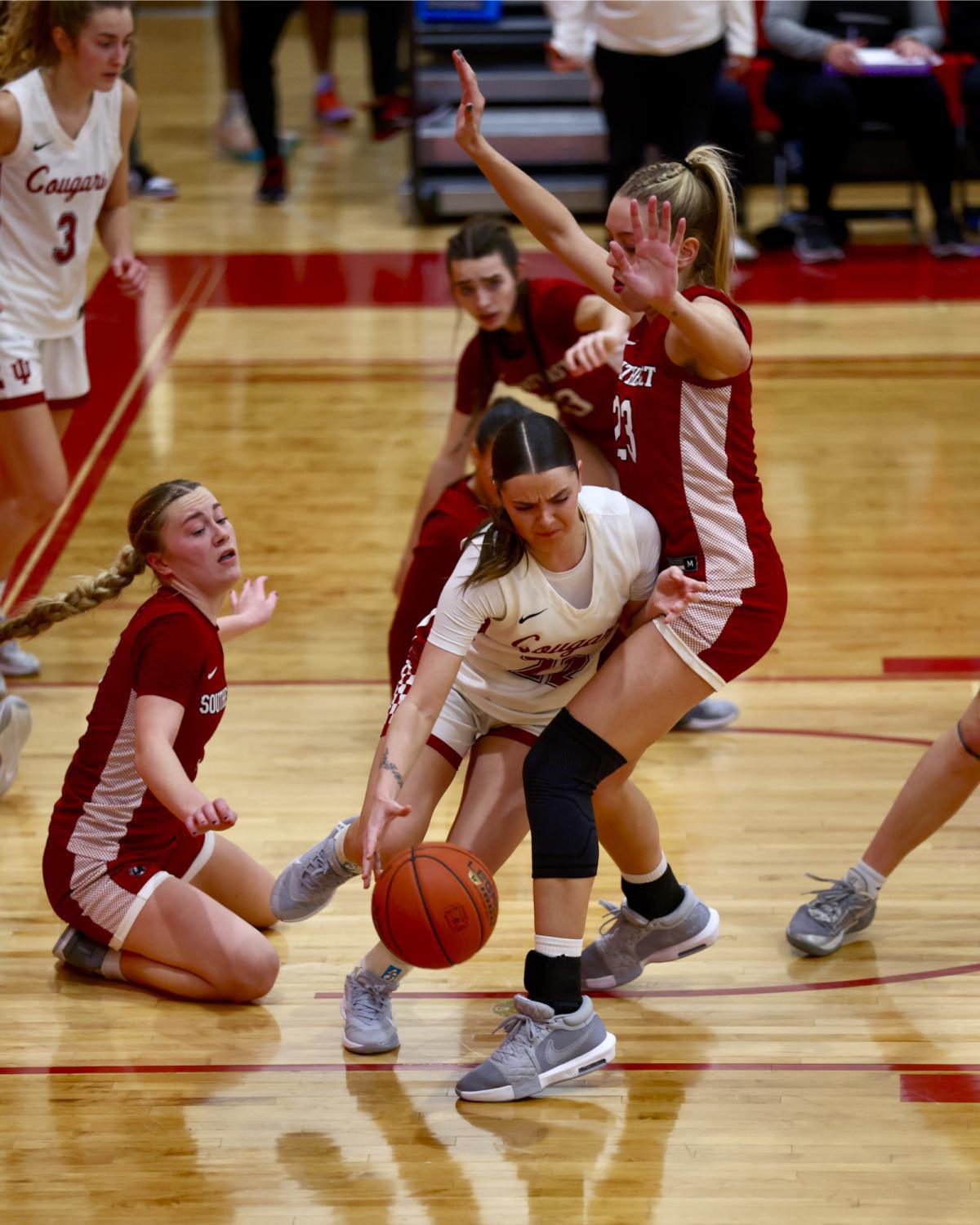 Cougars fall just short at home