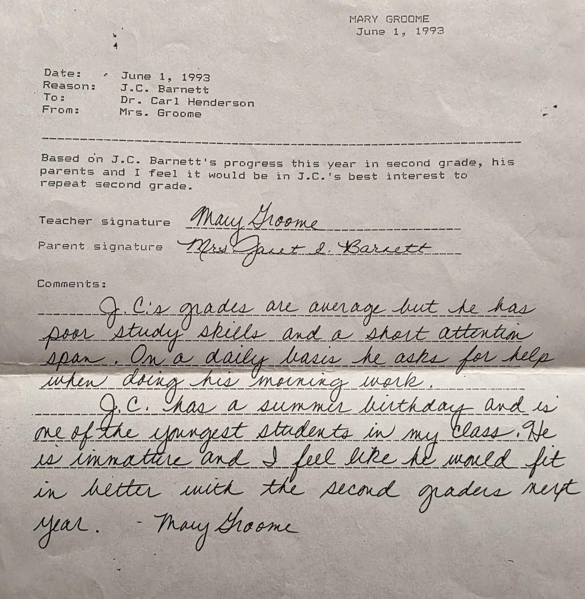 When holding back is moving forward