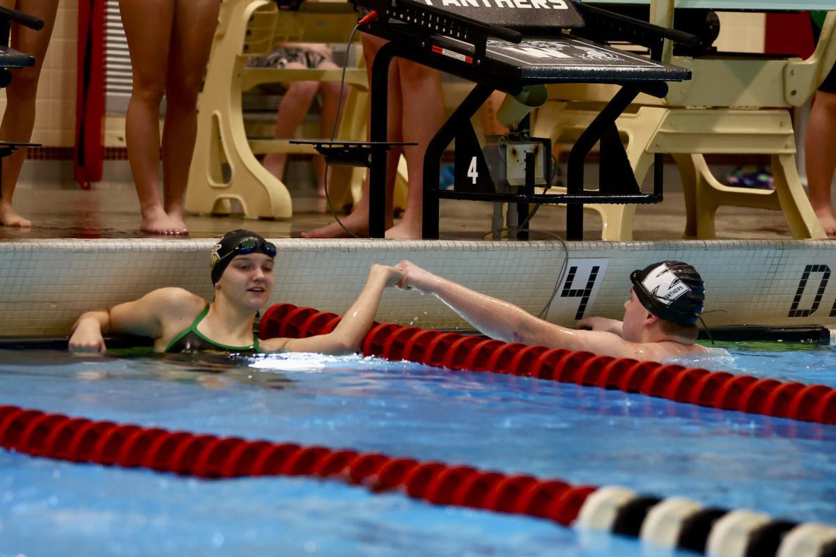 Panthers host Comets in MS swimming