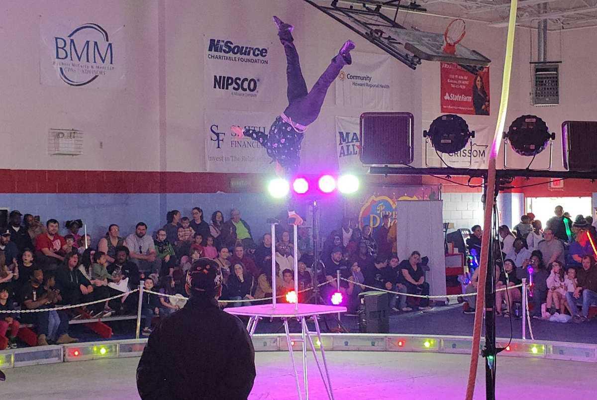 The circus came to Carver