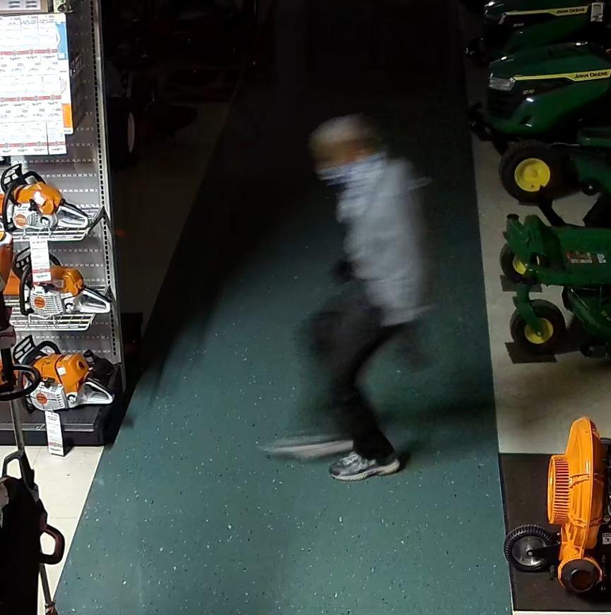 Burglar hits McGavic Outdoor Power