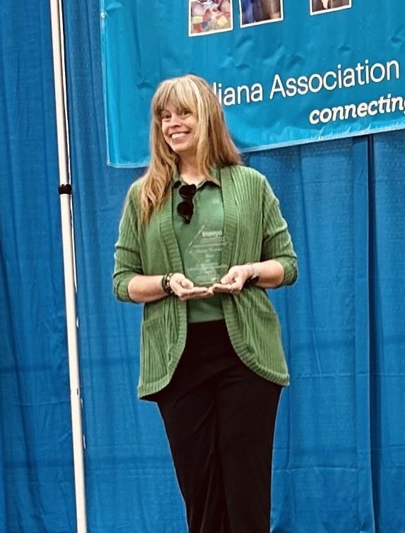 Zellers earns Hoosier Educator Award