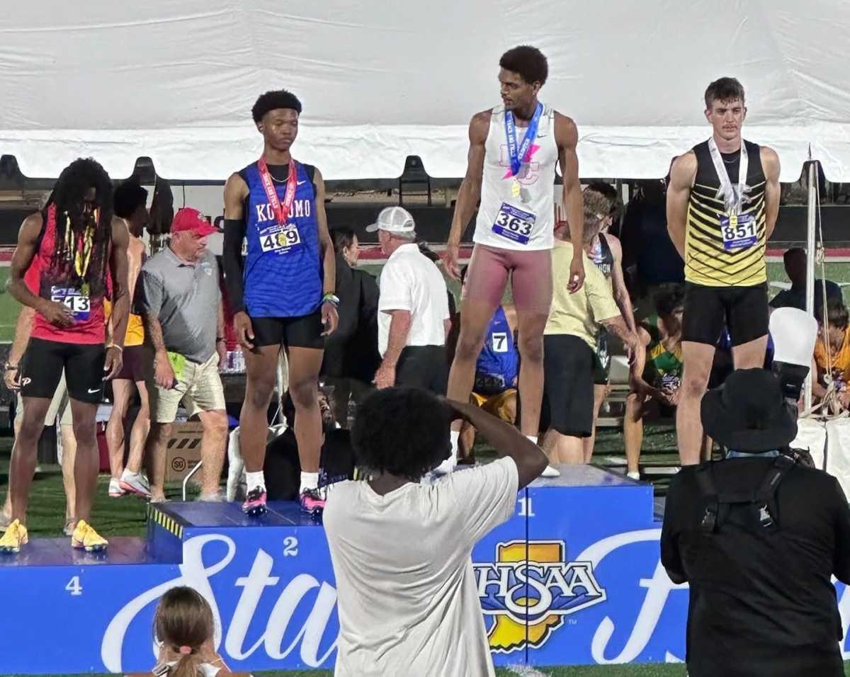 Kokomo stands out at track finals