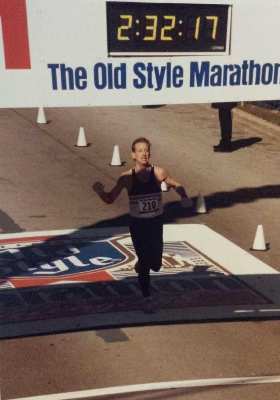 Running his way into history