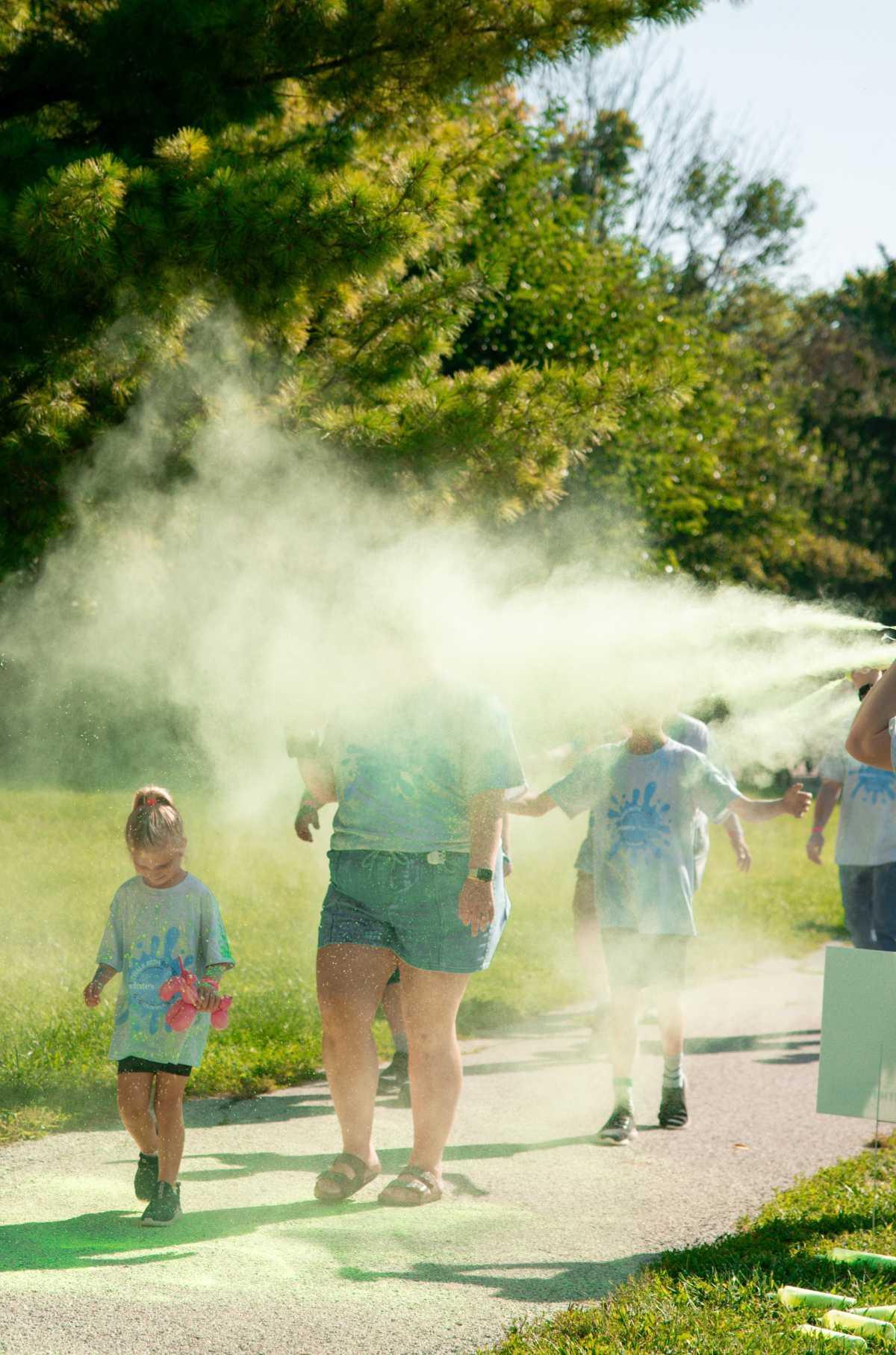 Color Walk fills Jackson Morrow