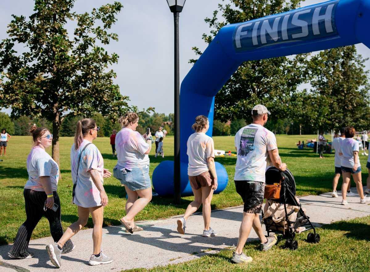 Color Walk fills Jackson Morrow