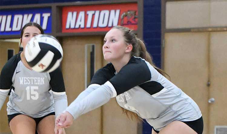 Western vs. Kokomo JV volleyball, Aug. 20, 2024 WESTERN PHOTOS