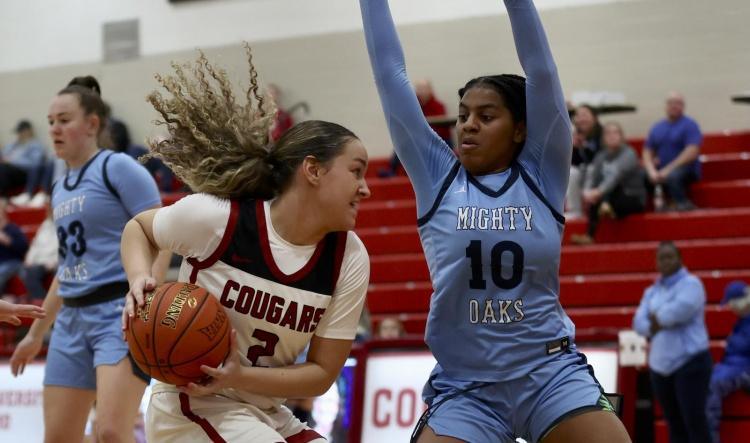 Lady Cougars fall to the Mighty Oaks