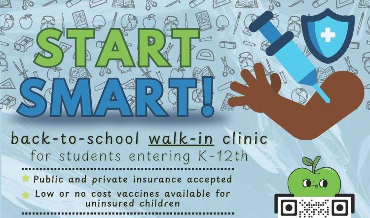 ​Health department holds walk-in immunization clinic