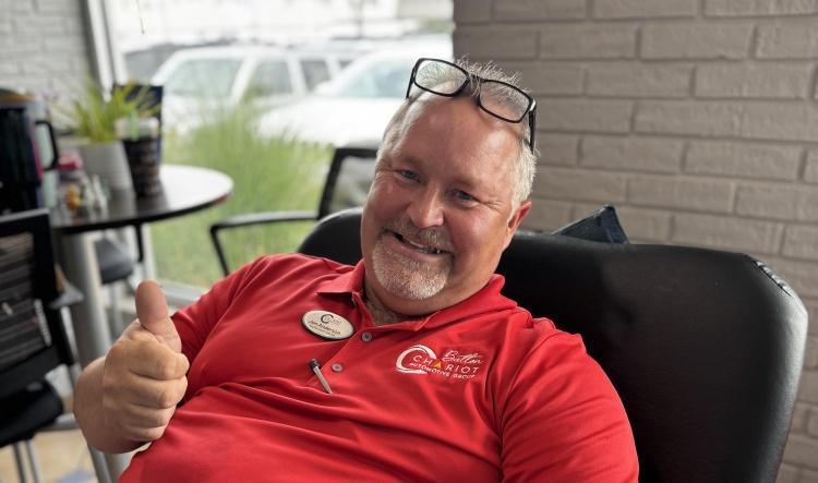 Chariot to hold blood drives