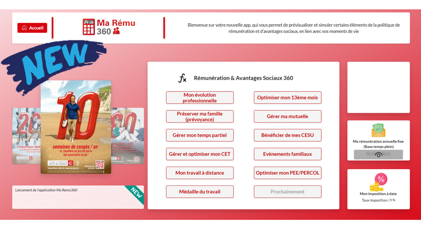 Nouvelle Application : Ma Rému 360