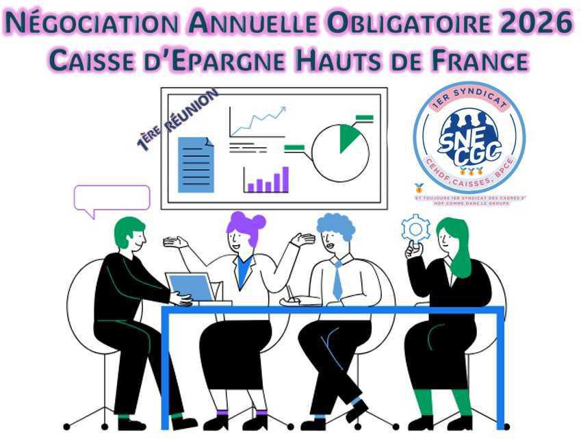 Négociation Annuelle Obligatoire Locale 2026 : Caisse d'Epargne Hauts de France