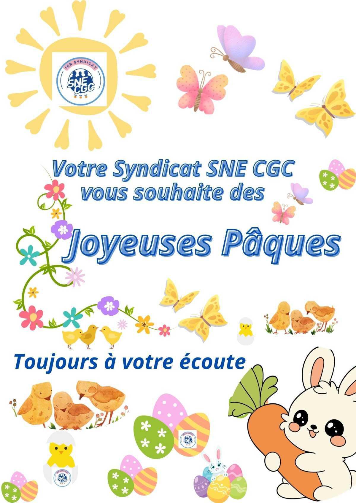 Joyeuses Pâques !