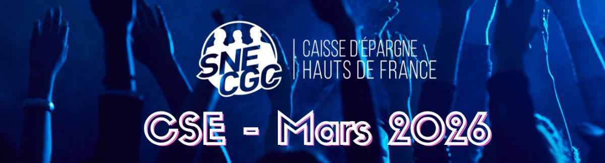 Info SNE-CGC - CSE mars 2026