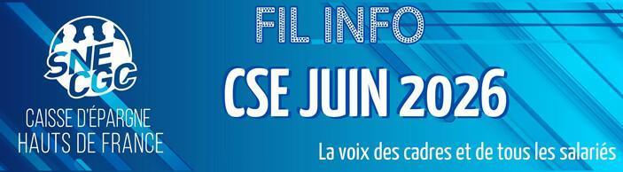 Info SNE-CGC - CSE juin 2026