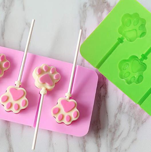 Healthy Salmon Pumpkin Paw Treats