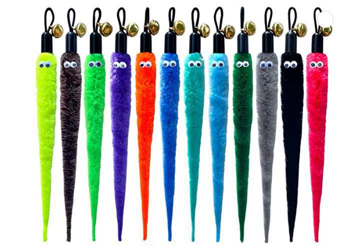 Retractable Wand/Fishing Pole/Suction Cup Teasers