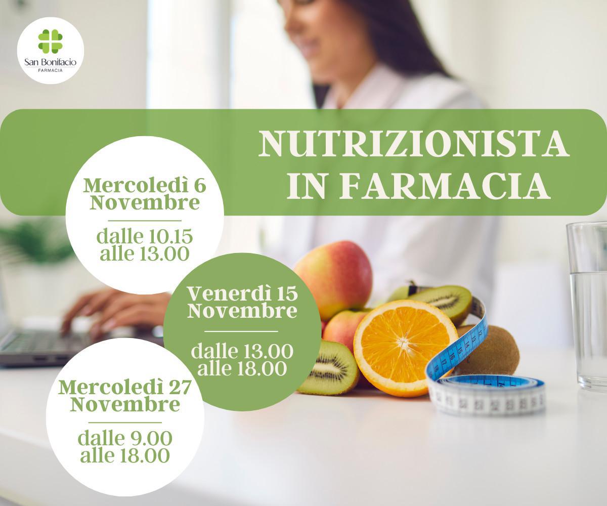 Nutrizionista in farmacia