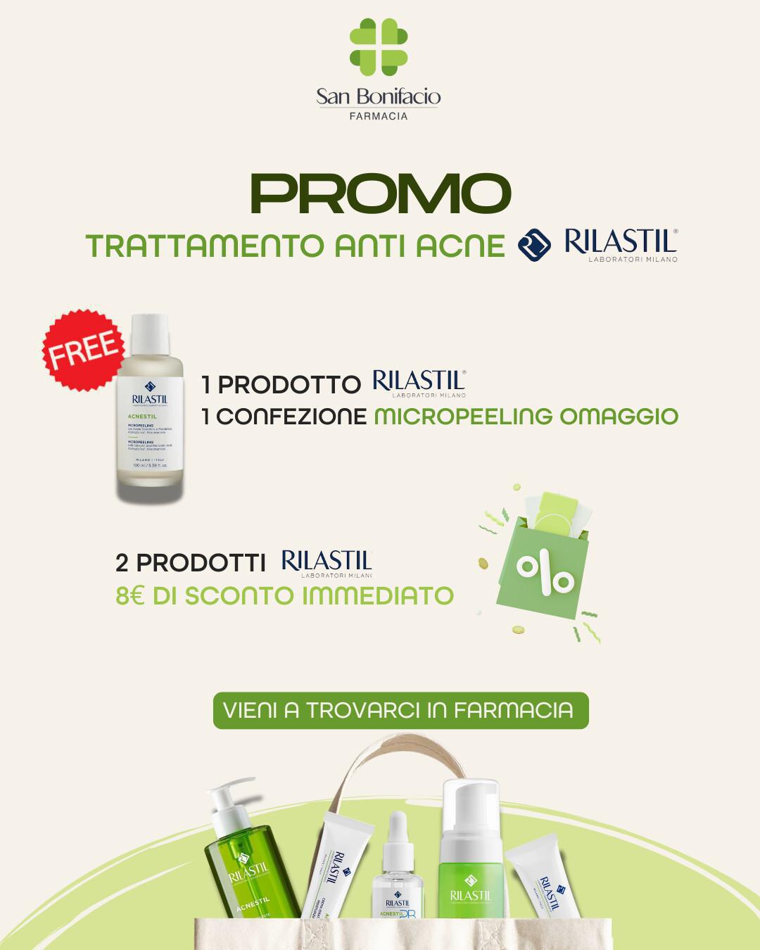 🧴Promo Rilastil per pelli a tendenza acneica 