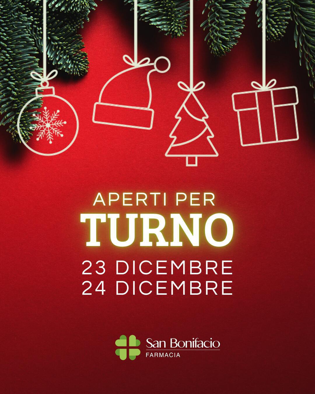 Aperti per turno Aperti per turno