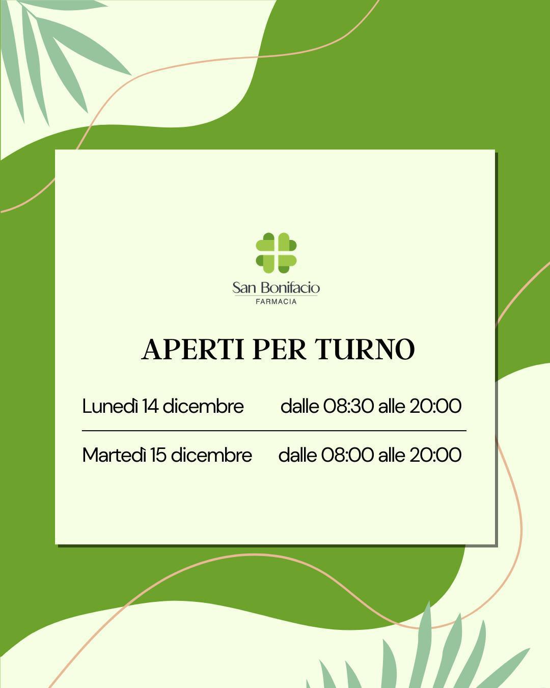 Aperti per turno
