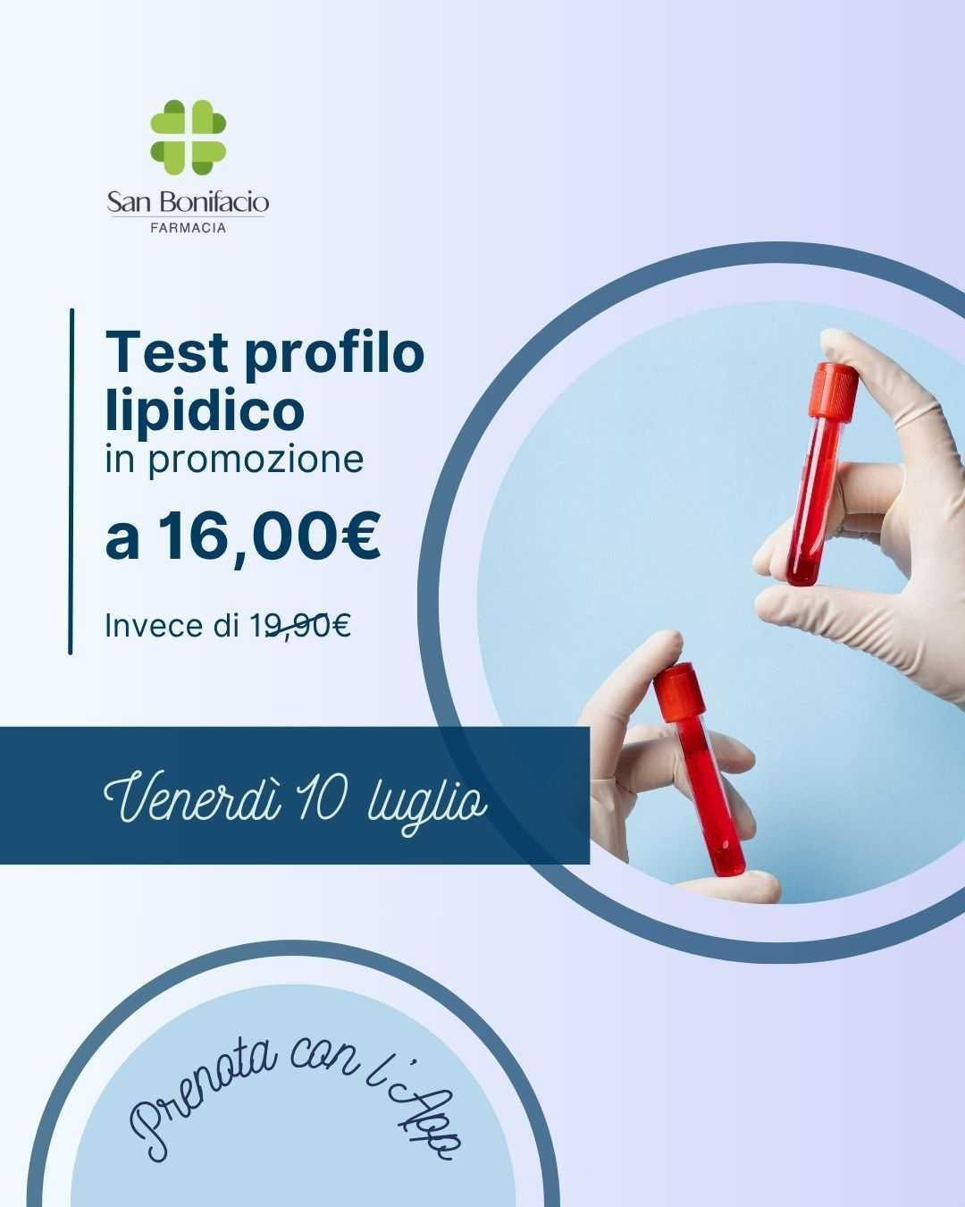❤️ Check-up profilo lipidico in promozione ! ❤️ Check-up profilo lipidico in promozione !
