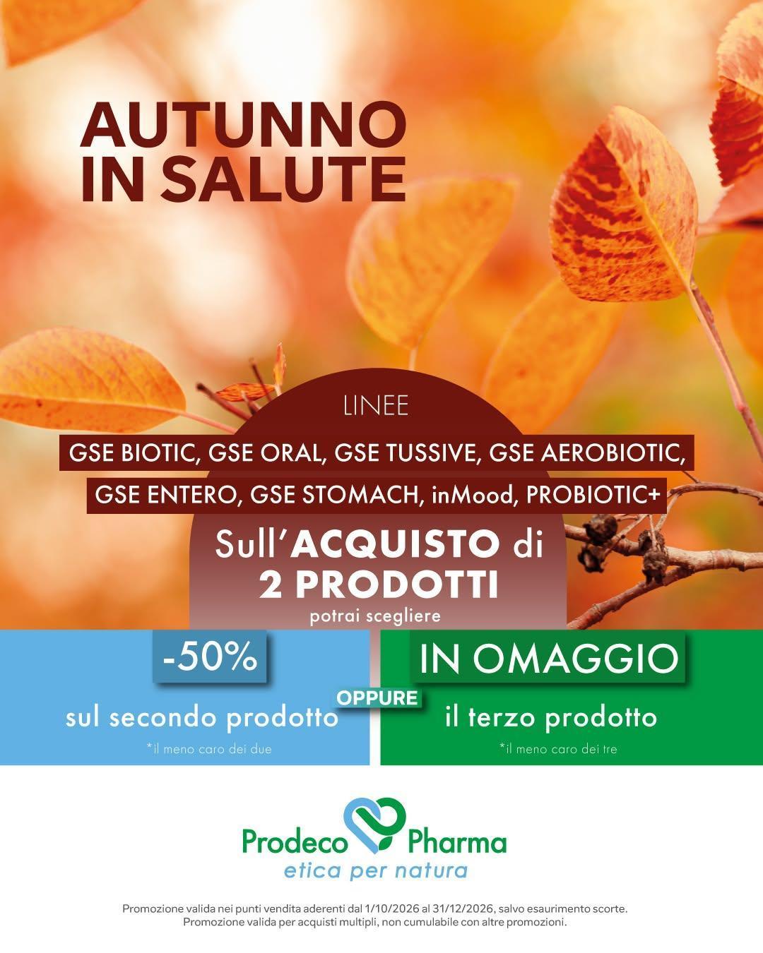 🍂 Autunno in salute con Prodeco GSE