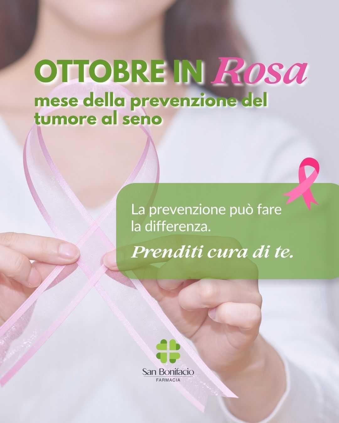 Ottobre 🎀 mese di prevenzione del tumore al seno Ottobre 🎀 mese di prevenzione del tumore al seno
