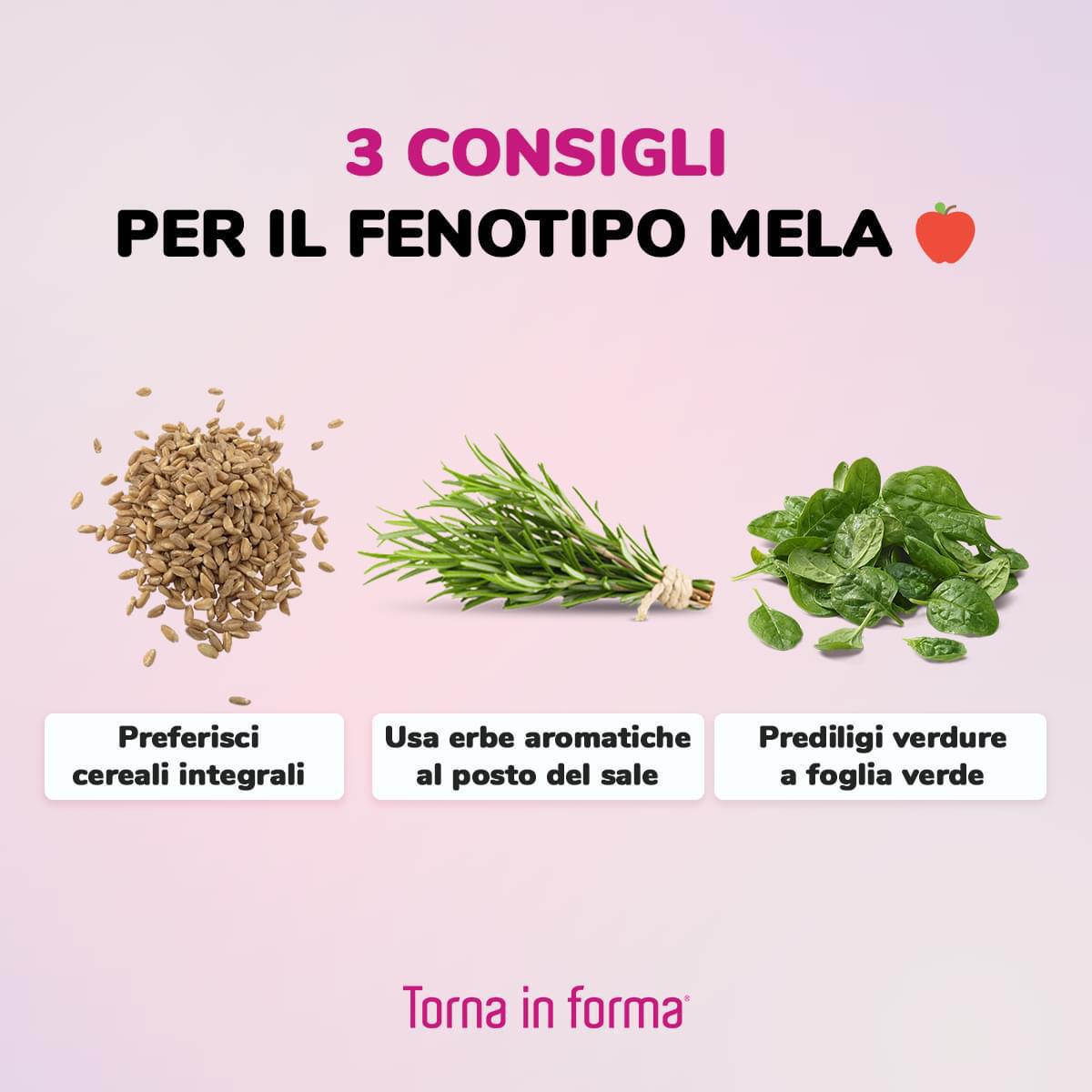 3 Consigli per il fenotipo mela π 3 Consigli per il fenotipo mela π