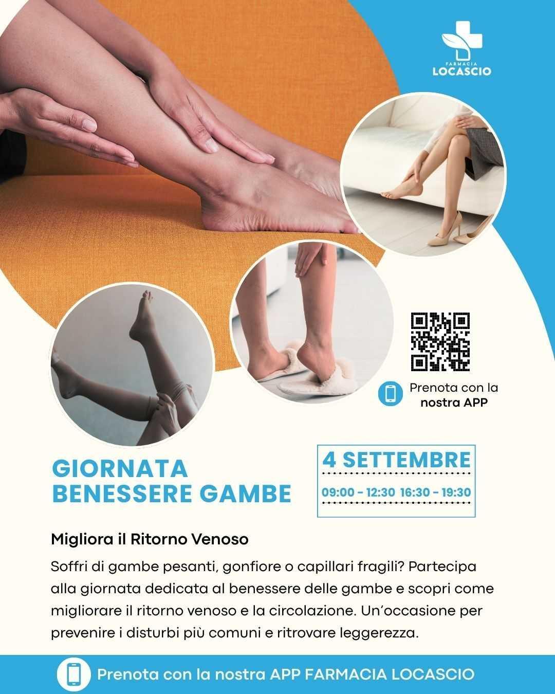 Giornata benessere gambe