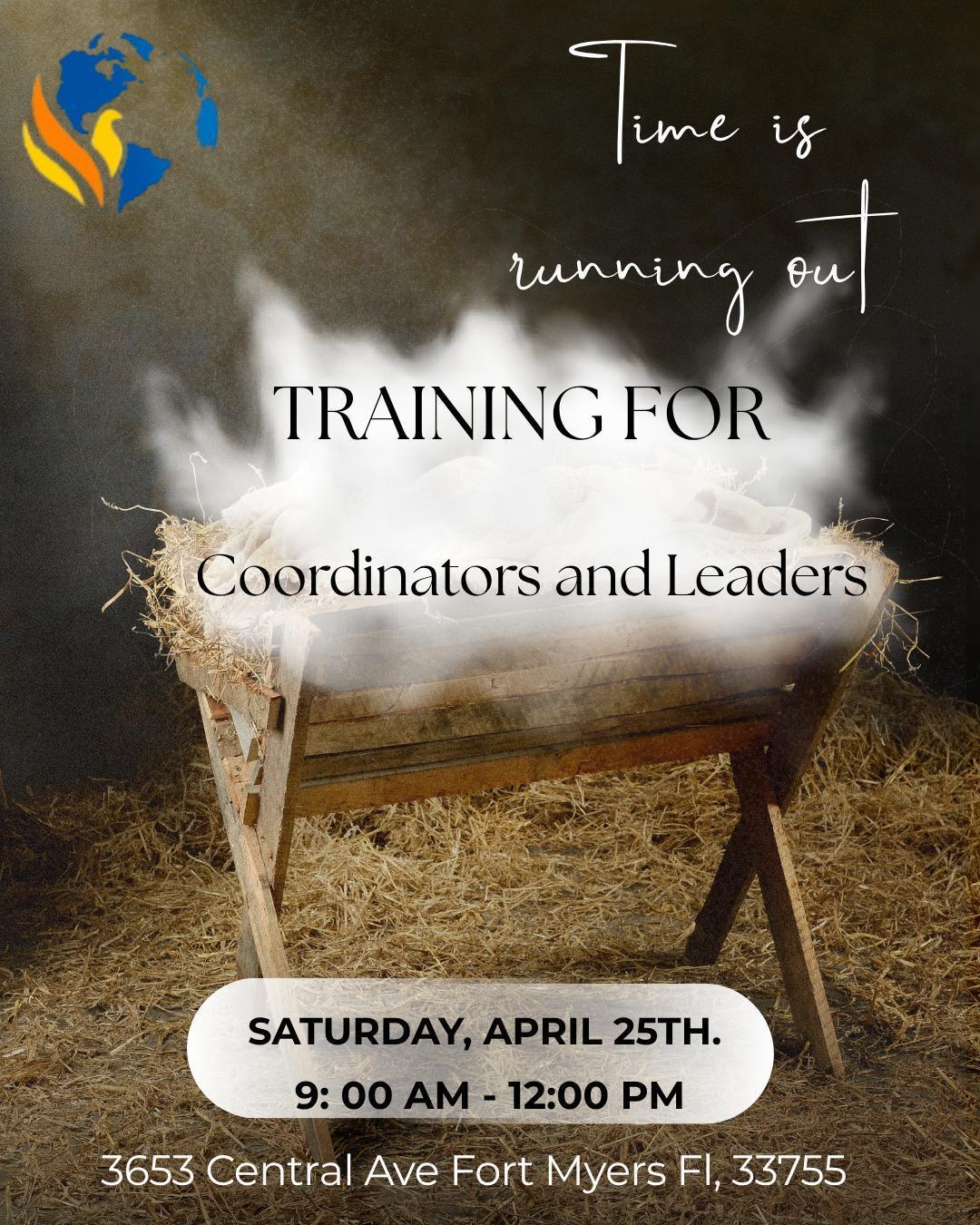 ENTRENAMIENTO PARA COORDINADORES Y LIDERES