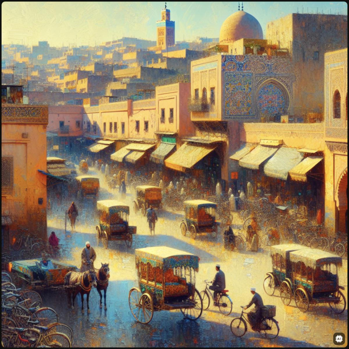 مراكش: مدينة واعدة للدراجات الهوائية في المغرب مراكش: مدينة واعدة للدراجات الهوائية في المغرب