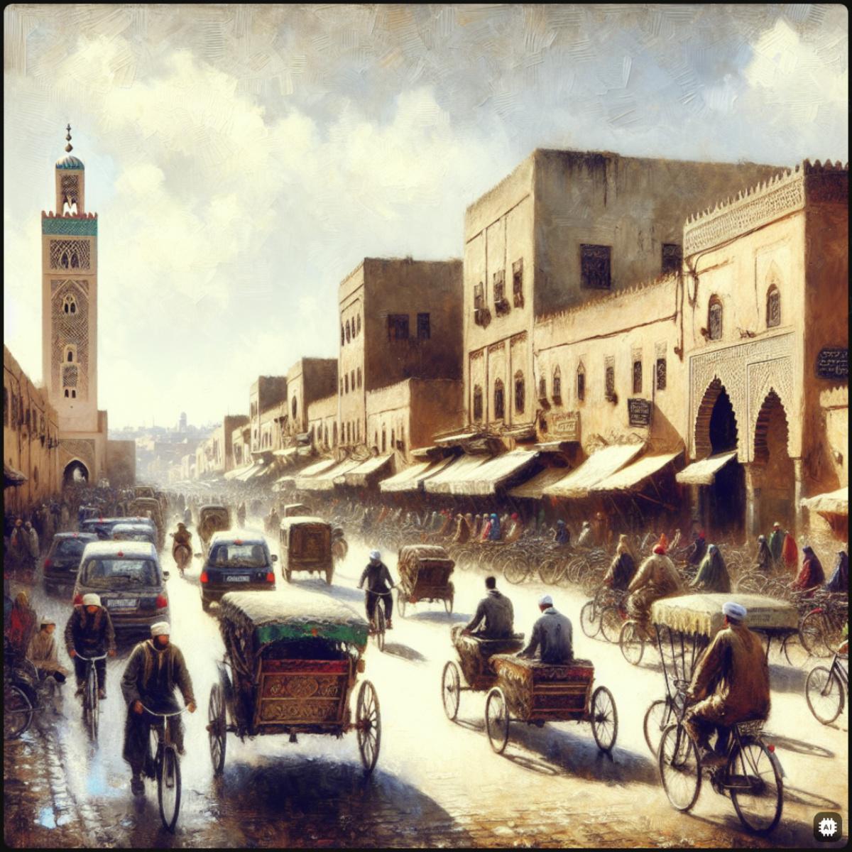 مراكش: مدينة واعدة للدراجات الهوائية في المغرب مراكش: مدينة واعدة للدراجات الهوائية في المغرب