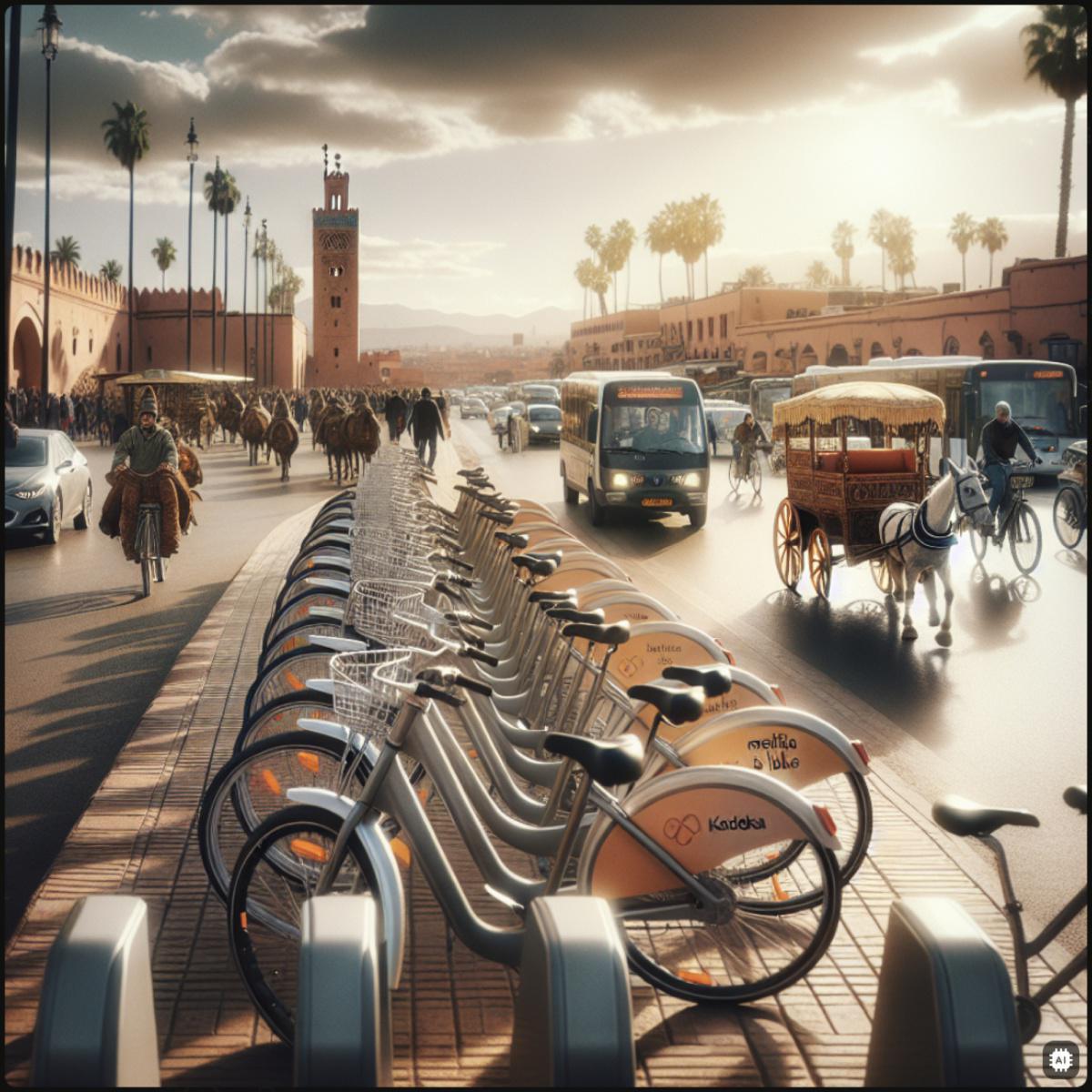 مراكش: مدينة واعدة للدراجات الهوائية في المغرب مراكش: مدينة واعدة للدراجات الهوائية في المغرب