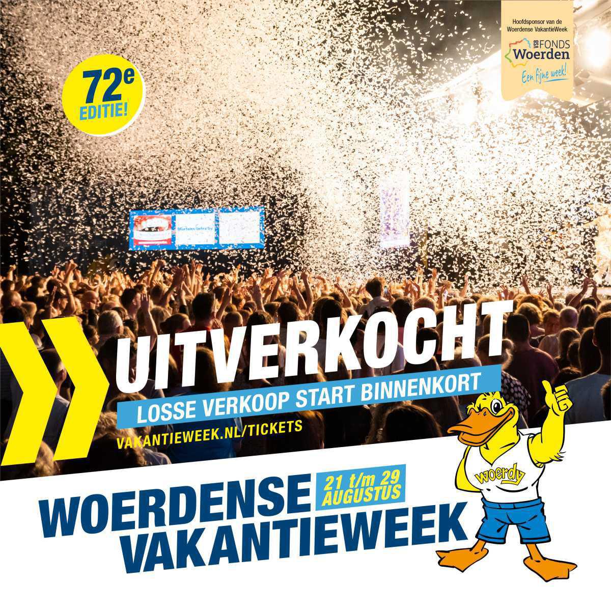 Alle Passe-Partouts zijn uitverkocht; hou de website in de gaten voor start losse verkoop