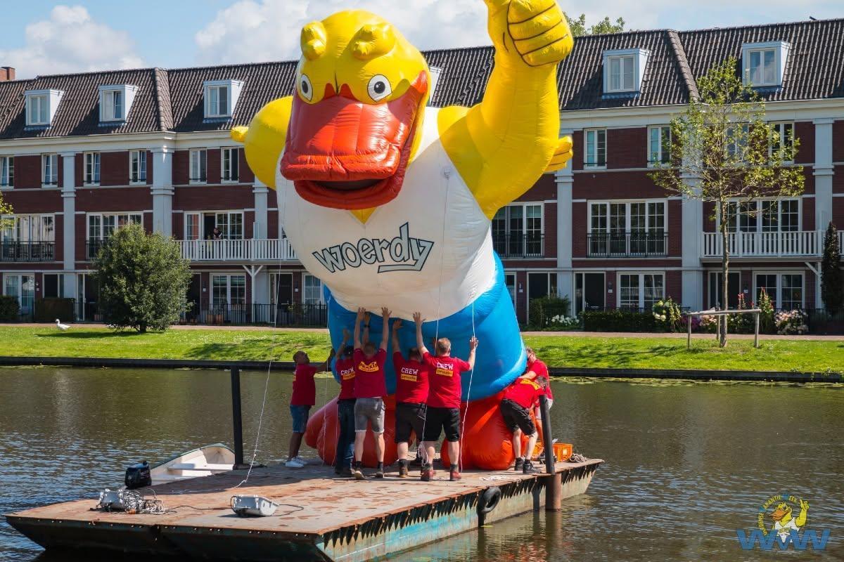Woerdy gaat weer te water