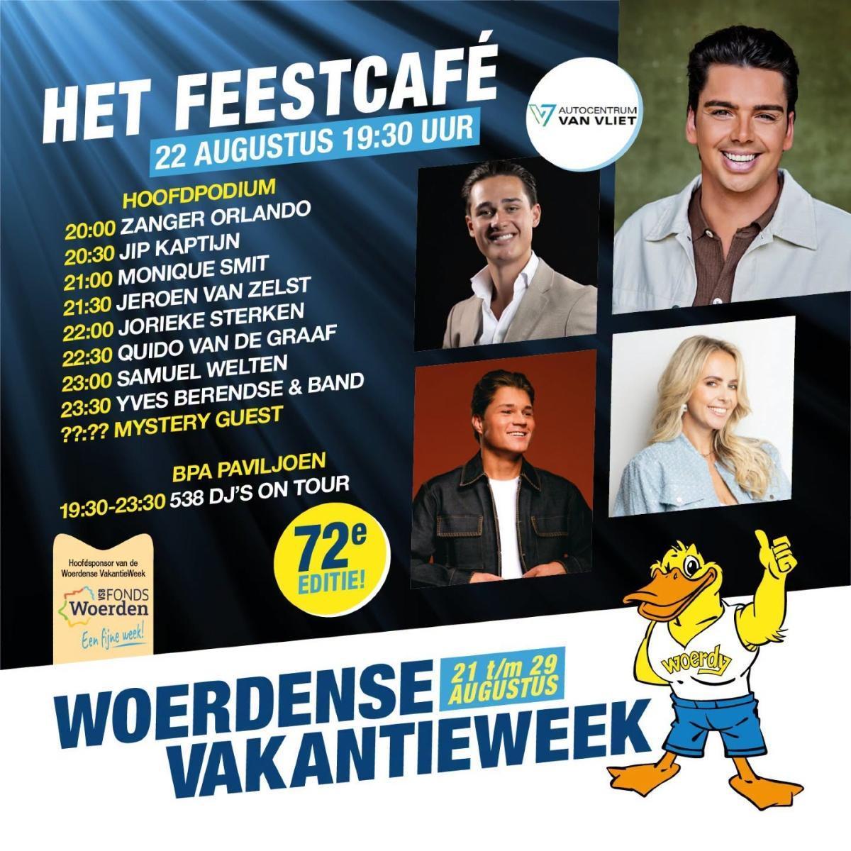 Vanavond is het veld vol: Feestcafé uitverkocht!