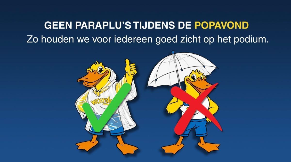 Leg jouw regenponcho klaar! 
