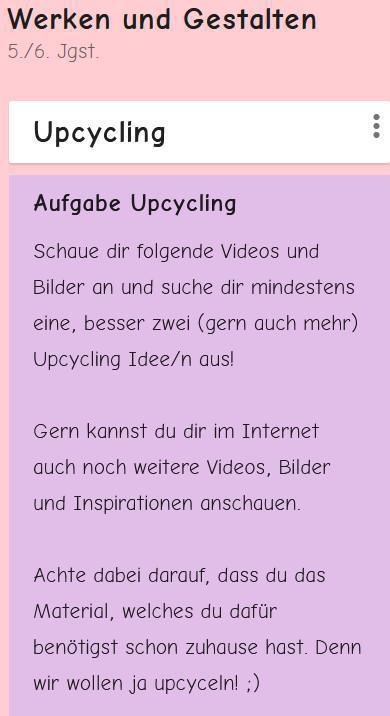 „AUS ALT MACHT NEU“… „AUS ALT MACHT NEU“…