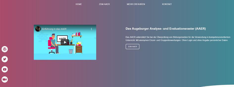 AAER: BILDUNGSMEDIEN REFLEKTIERT BEWERTEN UND AUSWÄHLEN – ONLINE UND IM TEAM AAER: BILDUNGSMEDIEN REFLEKTIERT BEWERTEN UND AUSWÄHLEN – ONLINE UND IM TEAM