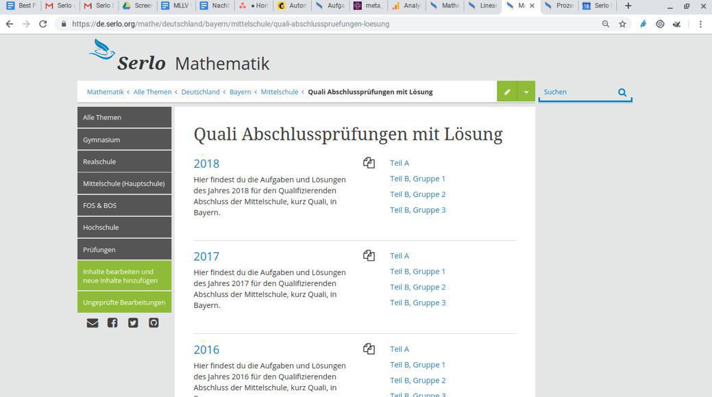 PROJEKT "SERLO" - DIGITALE LERNPLATTFORM AB KLASSE 5 PROJEKT "SERLO" - DIGITALE LERNPLATTFORM AB KLASSE 5