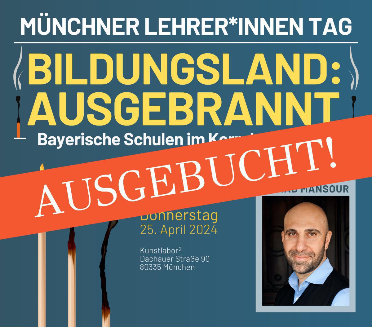 Münchner Lehrer*innen Tag 2024 Münchner Lehrer*innen Tag 2024