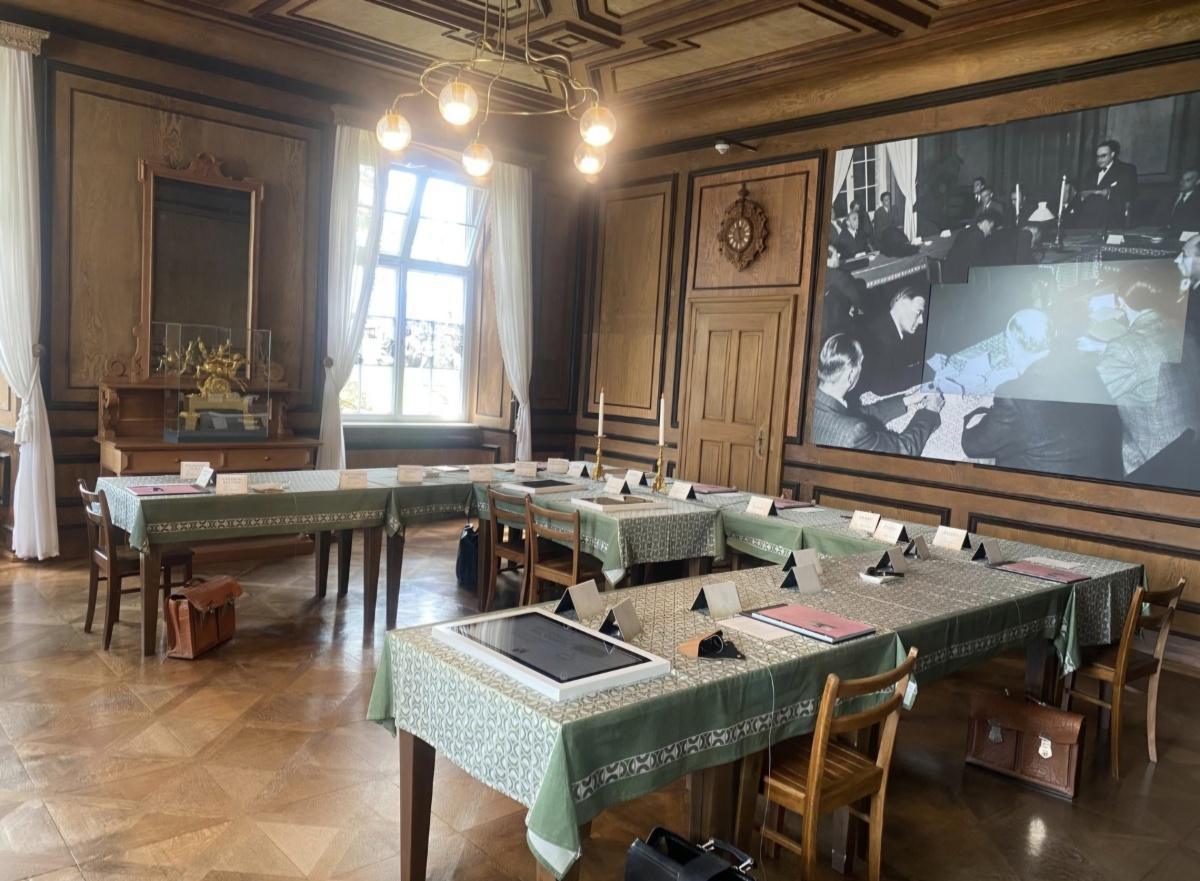 Ausstellung zur Entstehung des Grundgesetzes auf Herrenchiemsee