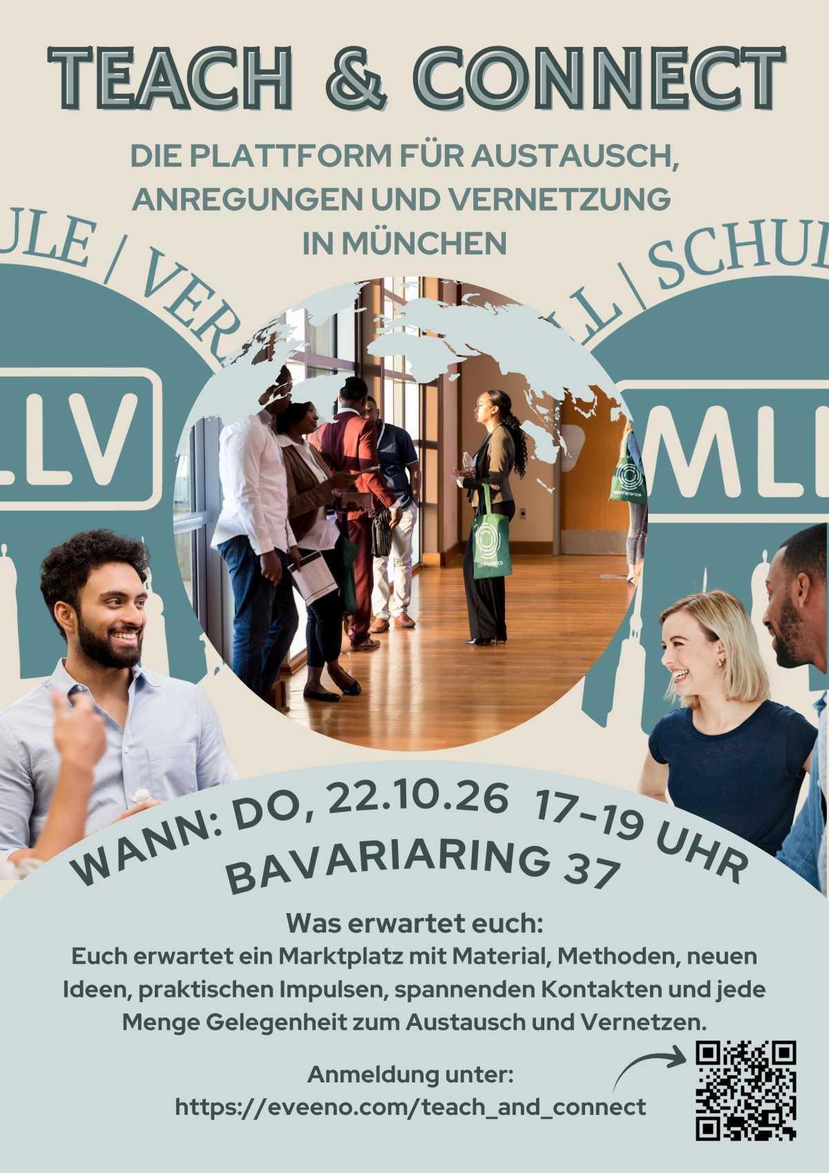 Teach & Connect - Die Plattform für Austausch, Anregungen und Vernetzungen in München