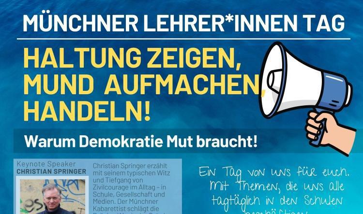 Münchner Lehrer*Innentag am 21.05.2026