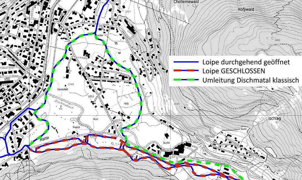 BSV-Cup & Helvetia Nordic Trophy - Loipensperrungen BSV-Cup & Helvetia Nordic Trophy - Loipensperrungen