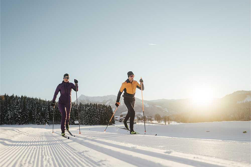 Neues Langlaufoutfit von Löffler mit PrimaLoft® Gold