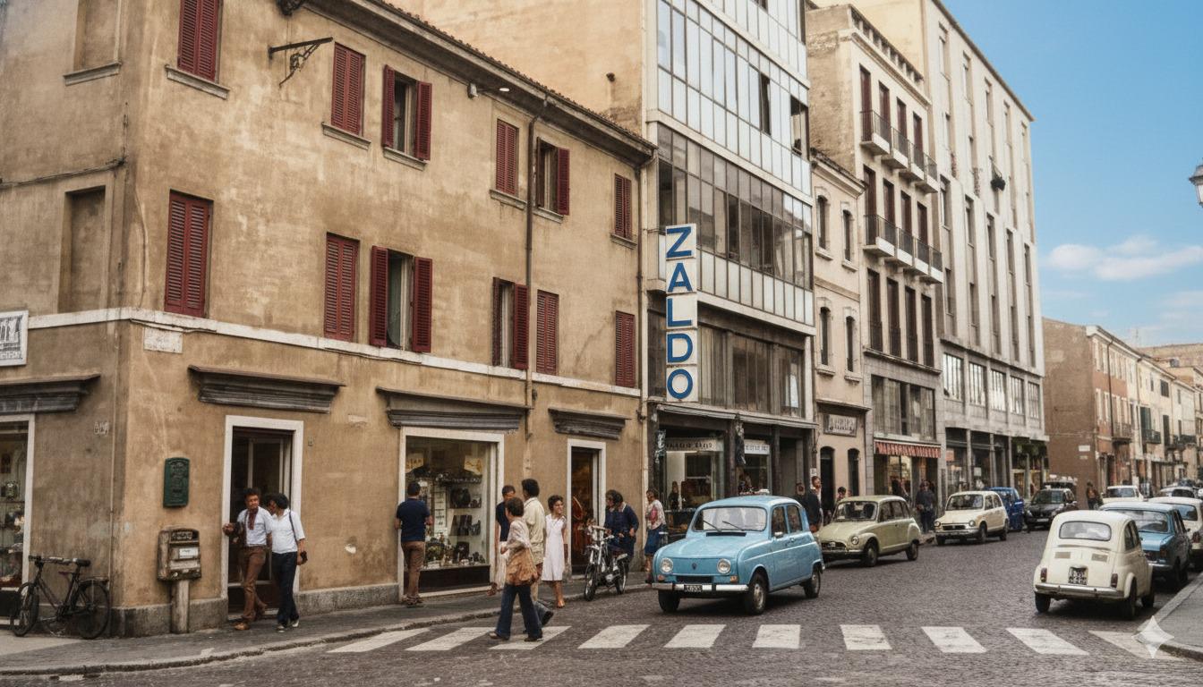 Via Roma primi anni '70