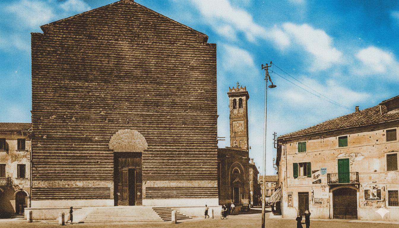 Piazza della Libertà fine anni '40