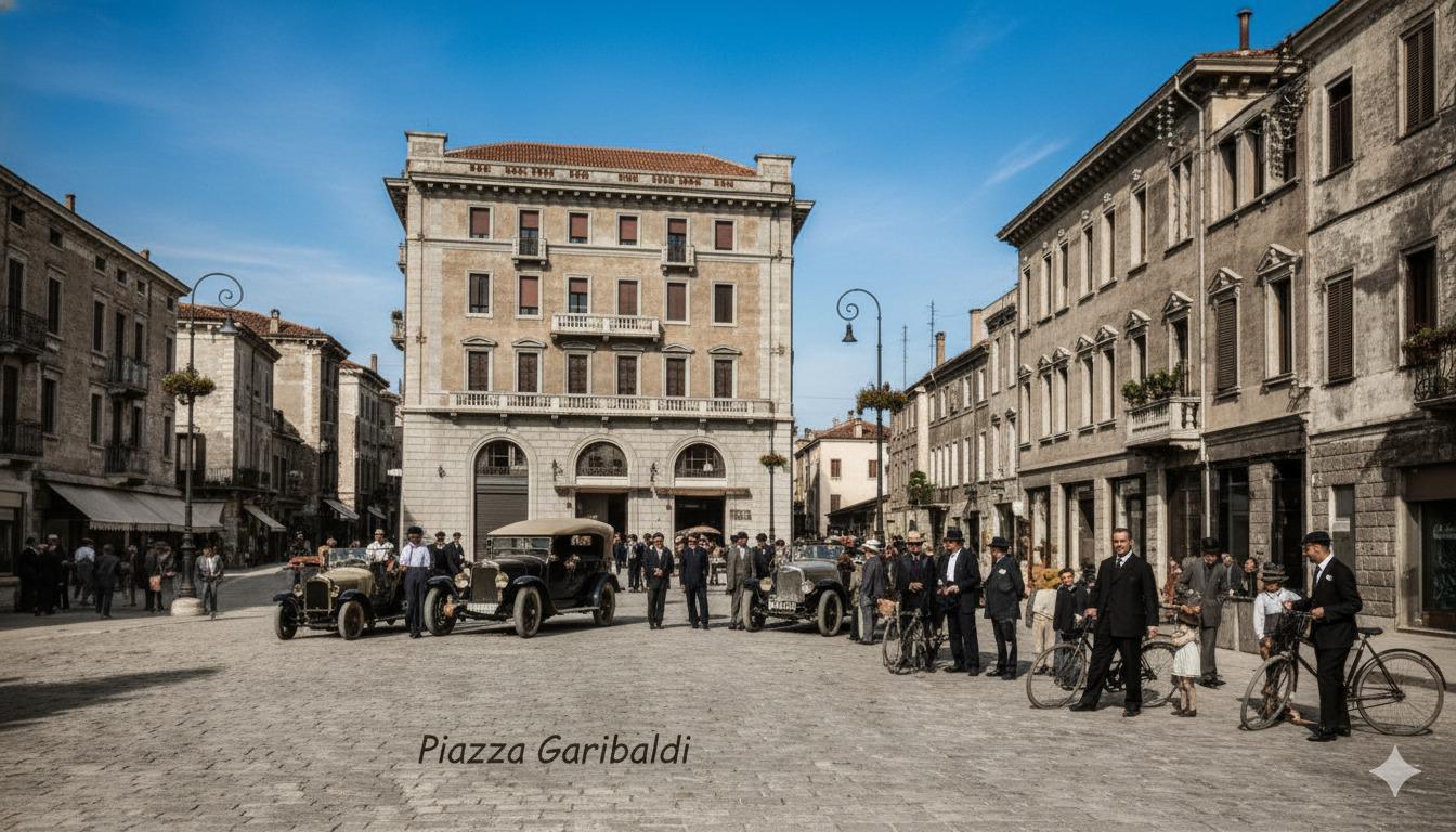 Piazza Garibaldi anni '40